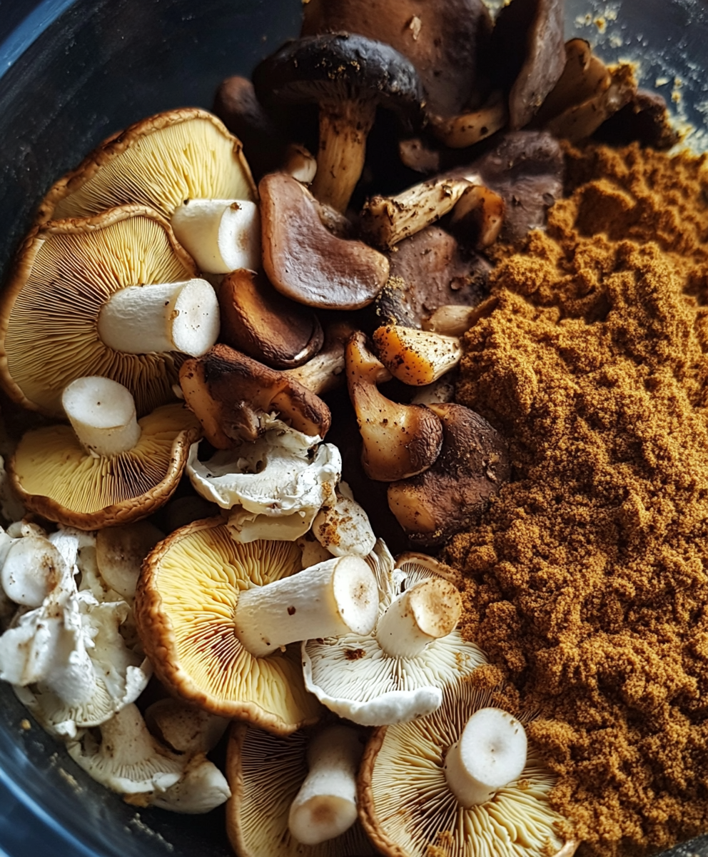 mixed mushrooms by TCMchef Raphael