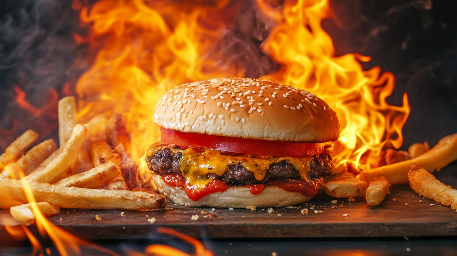 junk food gut inflammation by TCMchef Raphael