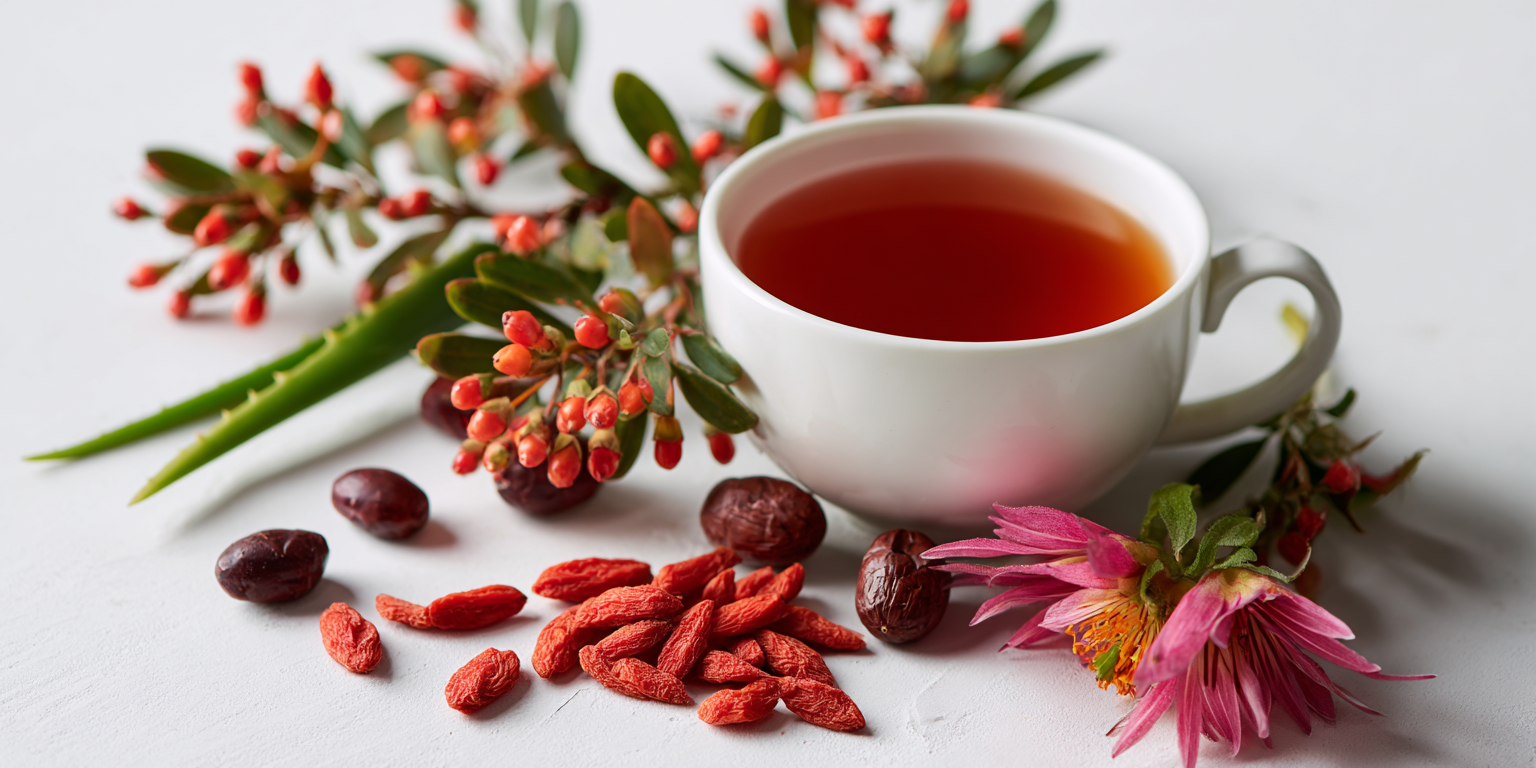 goji berry tea by TCMchef Raphael