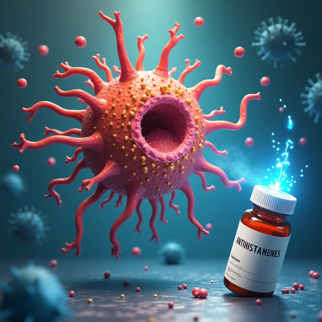 antihistamine and cancer treatment